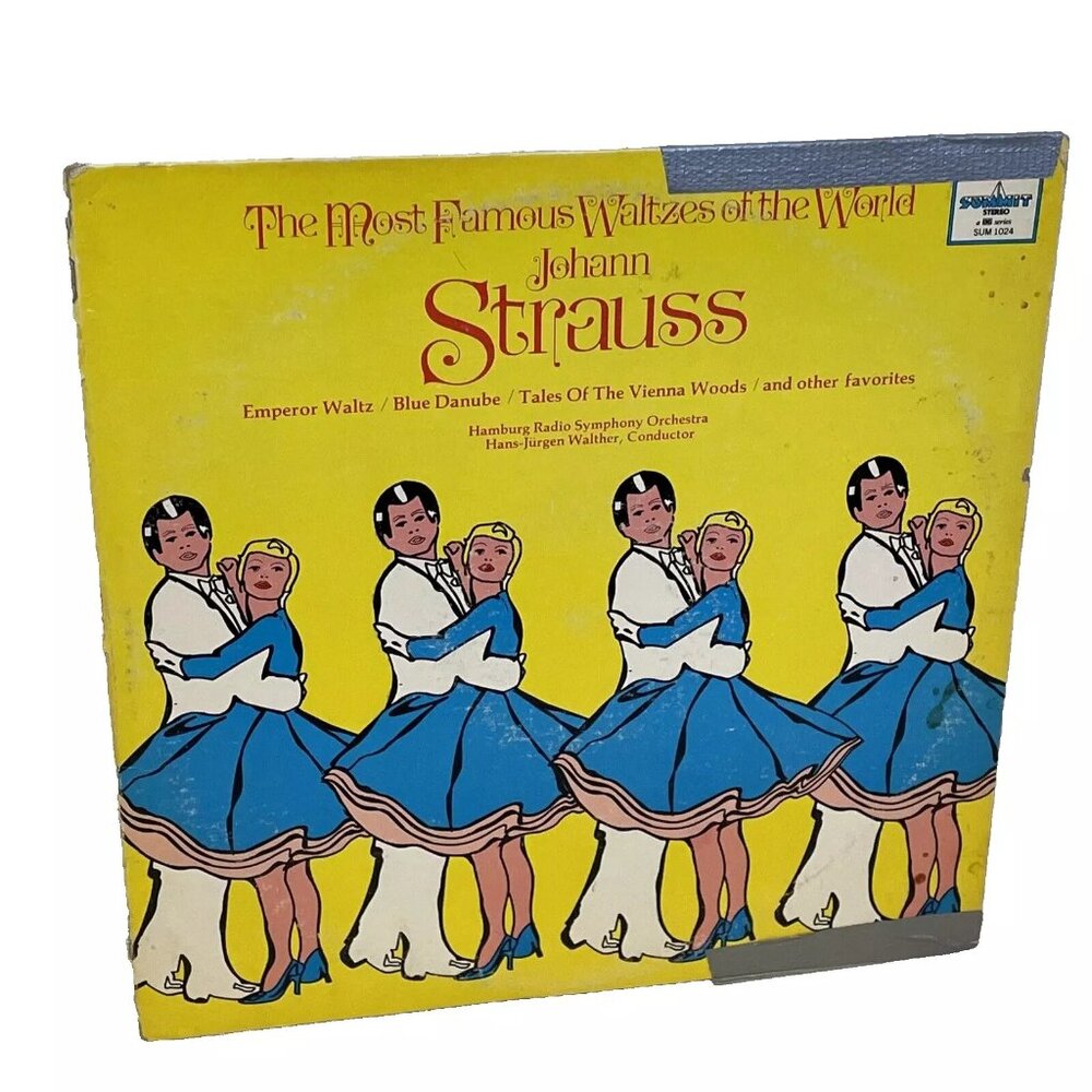 The Most Famous Waltzes Of The World (Vinyl, 1977) Summit SUM 1024 Good LP
